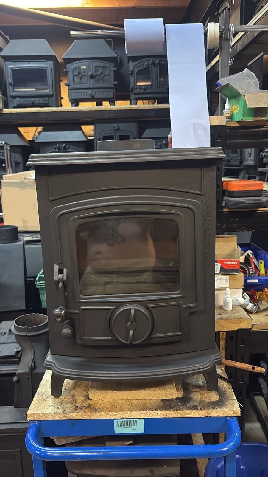 AGA Stanley Waterford 5KW STOVE COAL, MULTIFUEL, (log,wood+burner), DELIVERY ๐