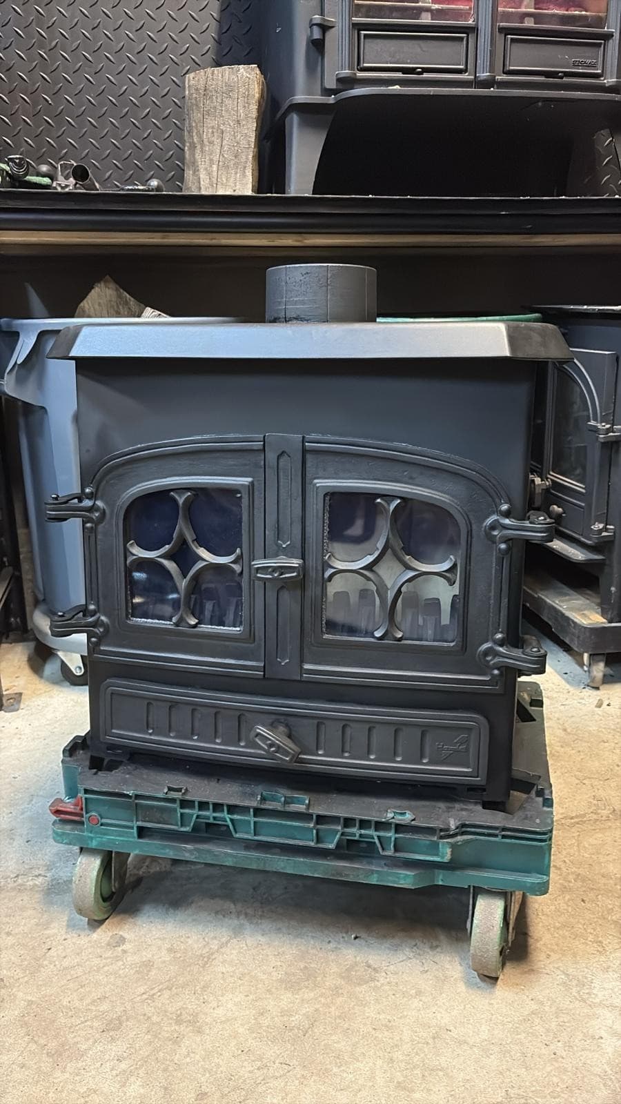 Aarrow Hamlet 7Kw FLATTOP, COAL multifuel Stove delivery available! — view 2