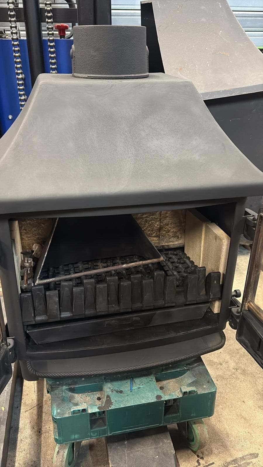 Hunter Herald 8 midi Stove 8kw, MULTIFUEL, (log,wood+burner), CANOPY STOVE🚚🚚🚚 — view 5