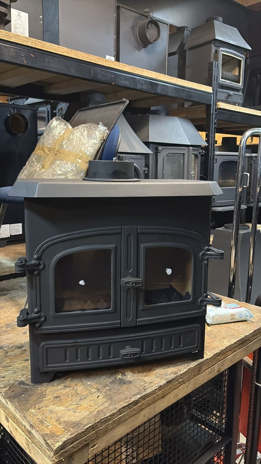 Arrow Hamlet 7 7kw, Stove, MULTIFUEL, (log,wood+burner), LOGBURNER ๐ โ view 3