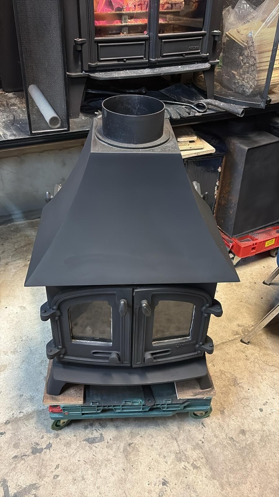 Yeoman Devon Stove 9Kw, DOUBLE SIDED/FRONTED MULTIFUEL,COAL(log,wood+burner),๐ โ view 3