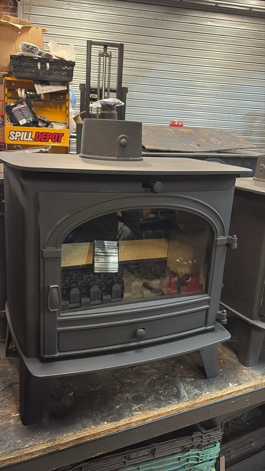 Parkway Consort 9 Stove 8kw, MULTIFUEL, COAL (log,wood+burner), 🚚🚚🚚 — view 4