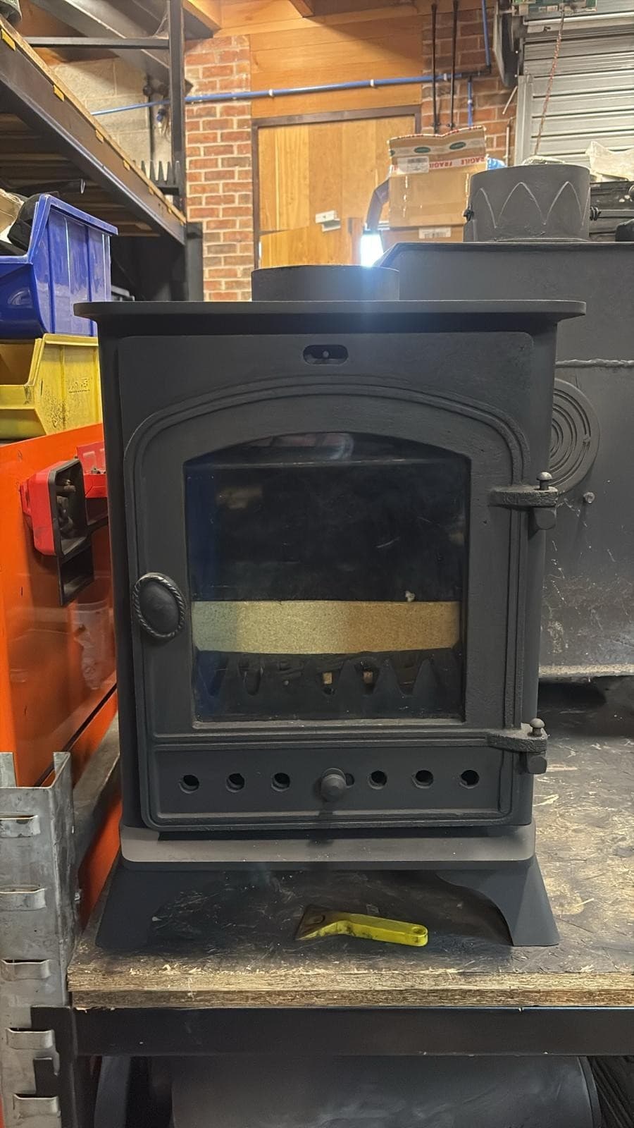 Hunter Rosewood 6kw Stove, MULTIFUEL, (log,wood+burner), DEFRA, eco stoveπππ β view 4