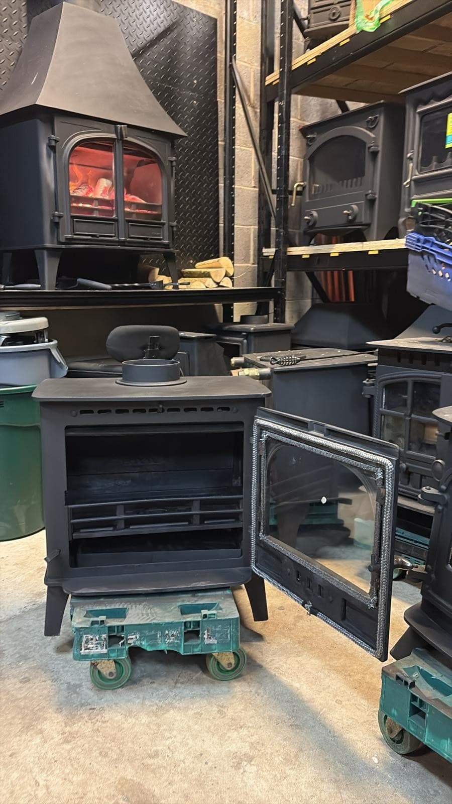 Stovax Stockton 8, 8kW, Muiltifuel Stove (log,wood+burner), DEFRA, 🚚🚚 🚚 — view 3
