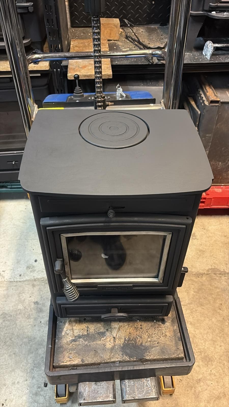 Aarrow Becton 5, multifuel Stove coal log burner delivery available! — view 2