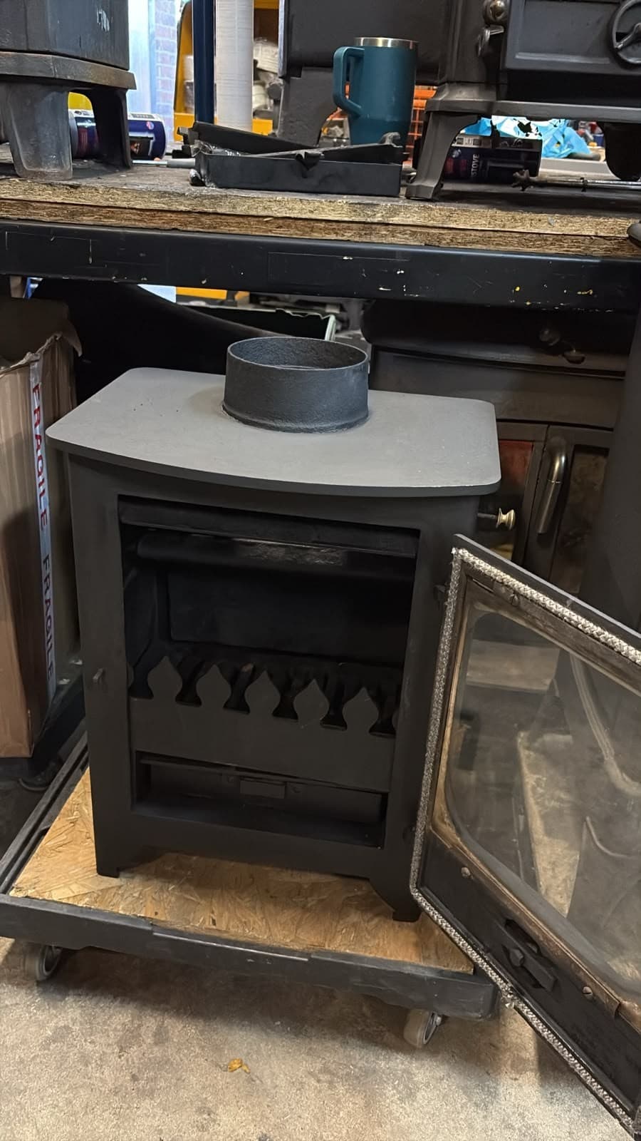 Charnwood Country 4 BOILER Stove, 5kW, logburner, (log,wood+burner)🚚multi-fuel — view 5