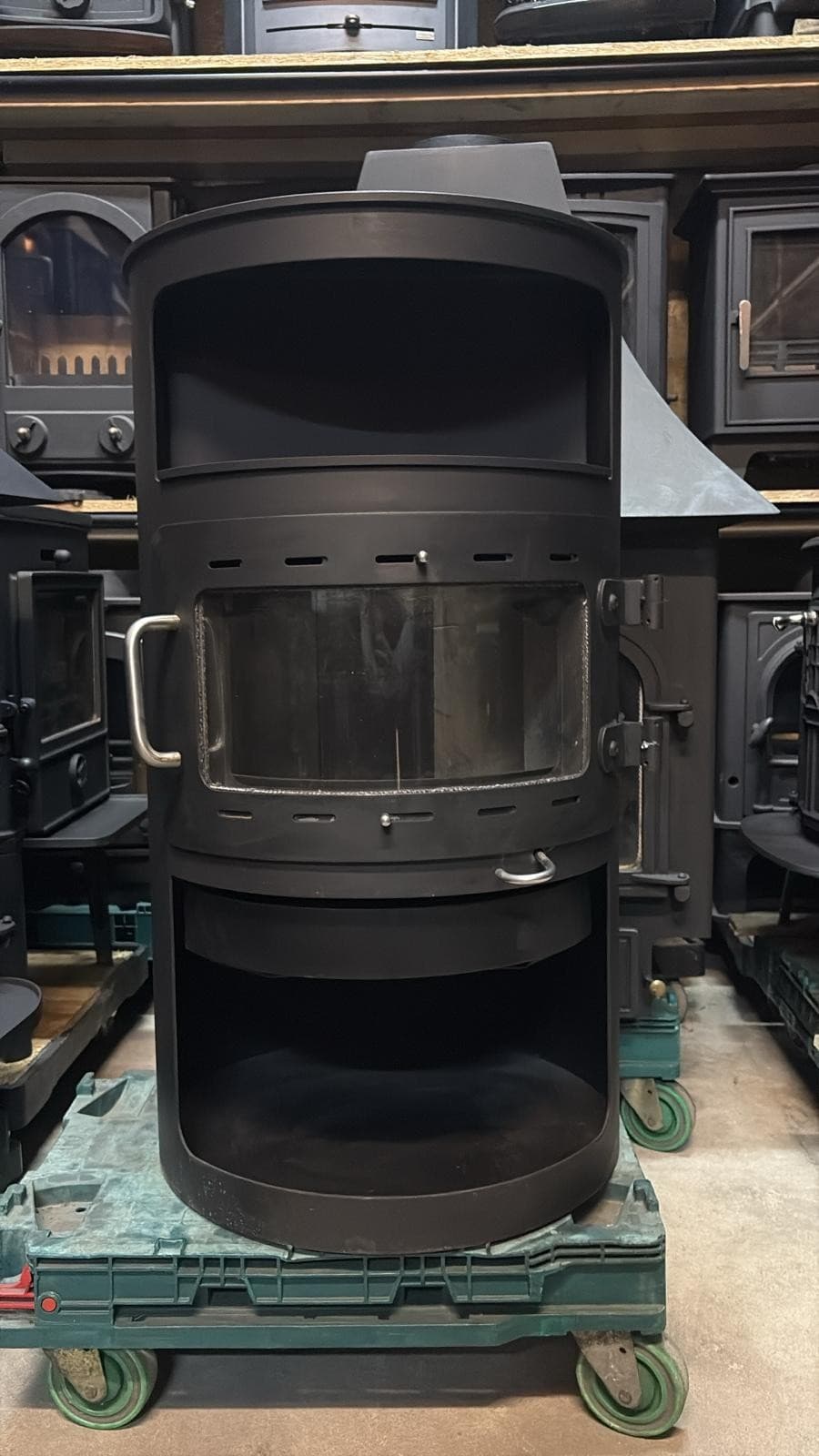 Rais Classic Woodburning stove (log,wood+burner), DEFRA, ๐๐ โ view 4