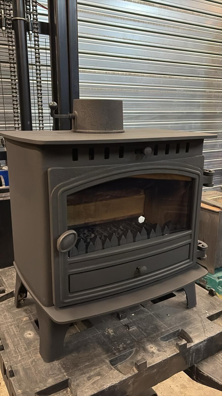 Hunter Herald 8 Stove Mk2 8kw, MULTIFUEL, (log,wood+burner), DEFRA, ๐๐ โ view 4