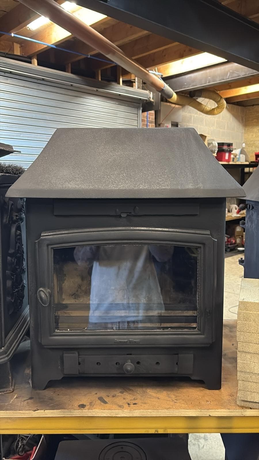 Aarrow SF50 7kw Stove, WOODBURNER (log,wood+burner), DEFRA, eco stoveπππ β view 5