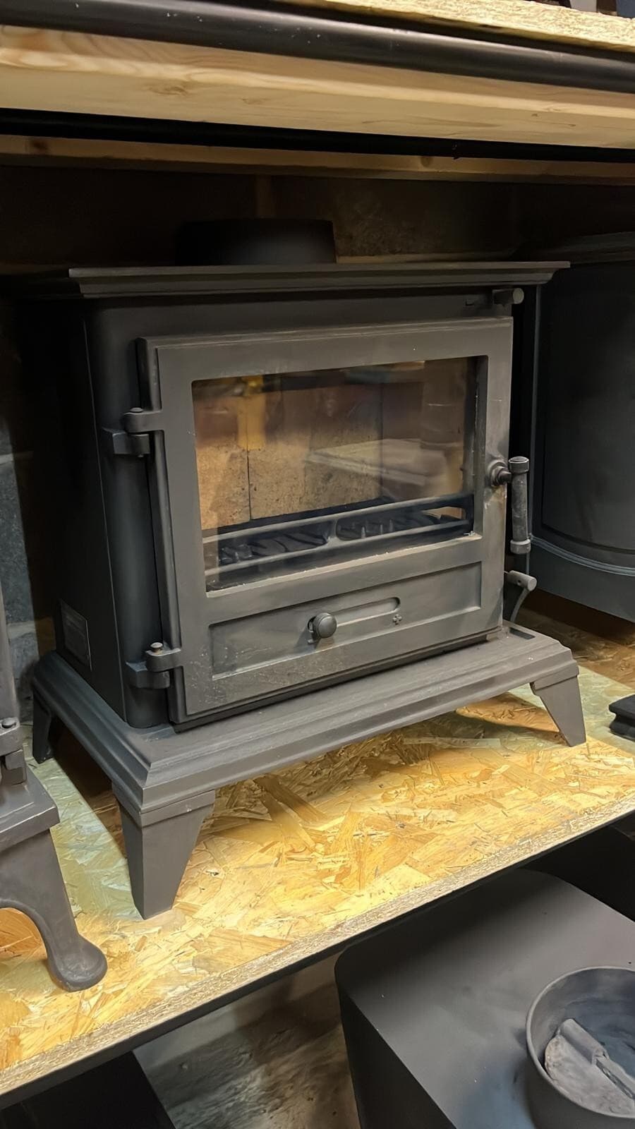 FireFoX 8 STOVE 8KW MULTIFUEL, (log,wood+burner), DEFRA, ๐๐๐ โ view 2