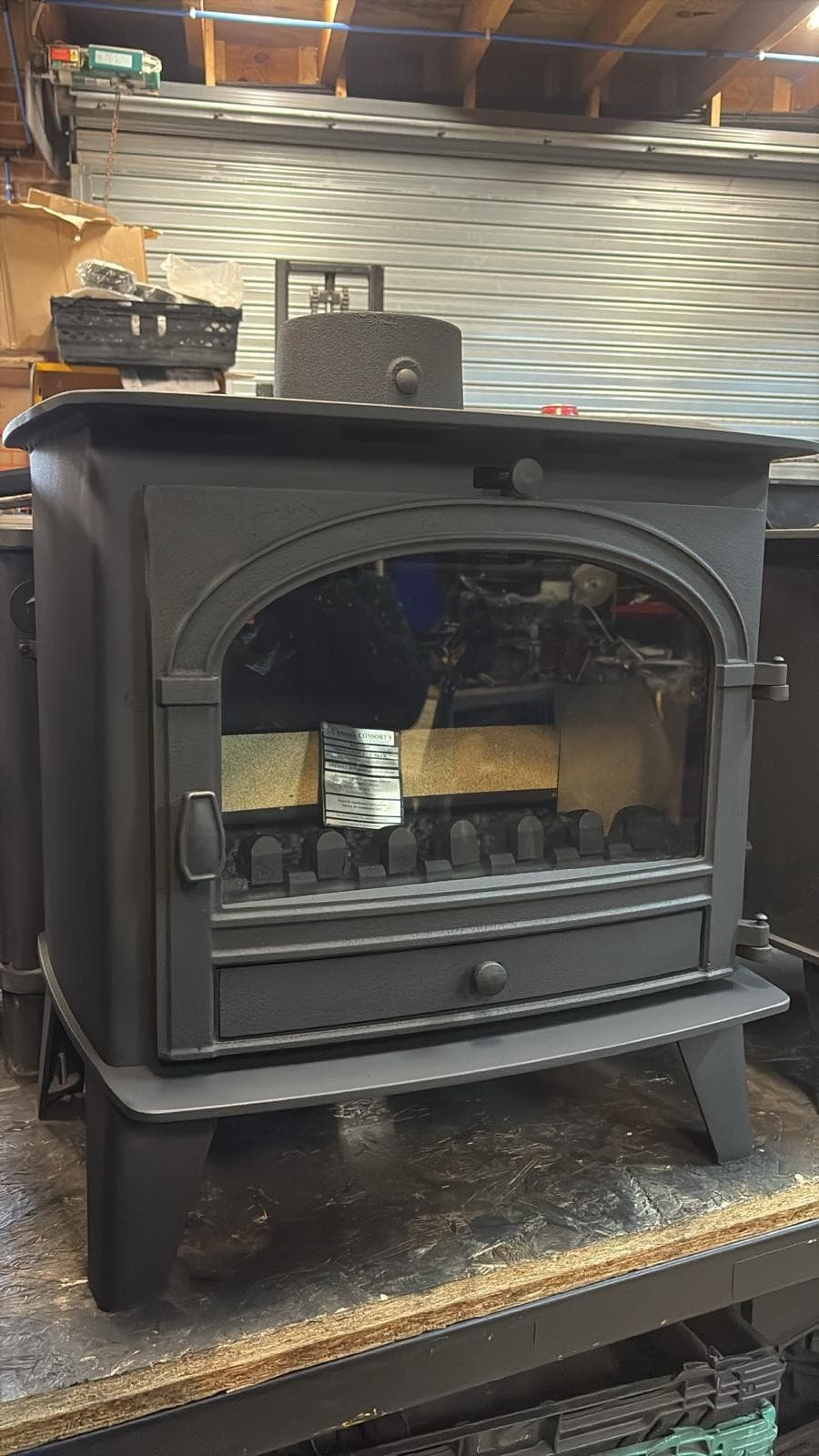 Parkway Consort 9 Stove 8kw, MULTIFUEL, COAL (log,wood+burner), 🚚🚚🚚 — view 3
