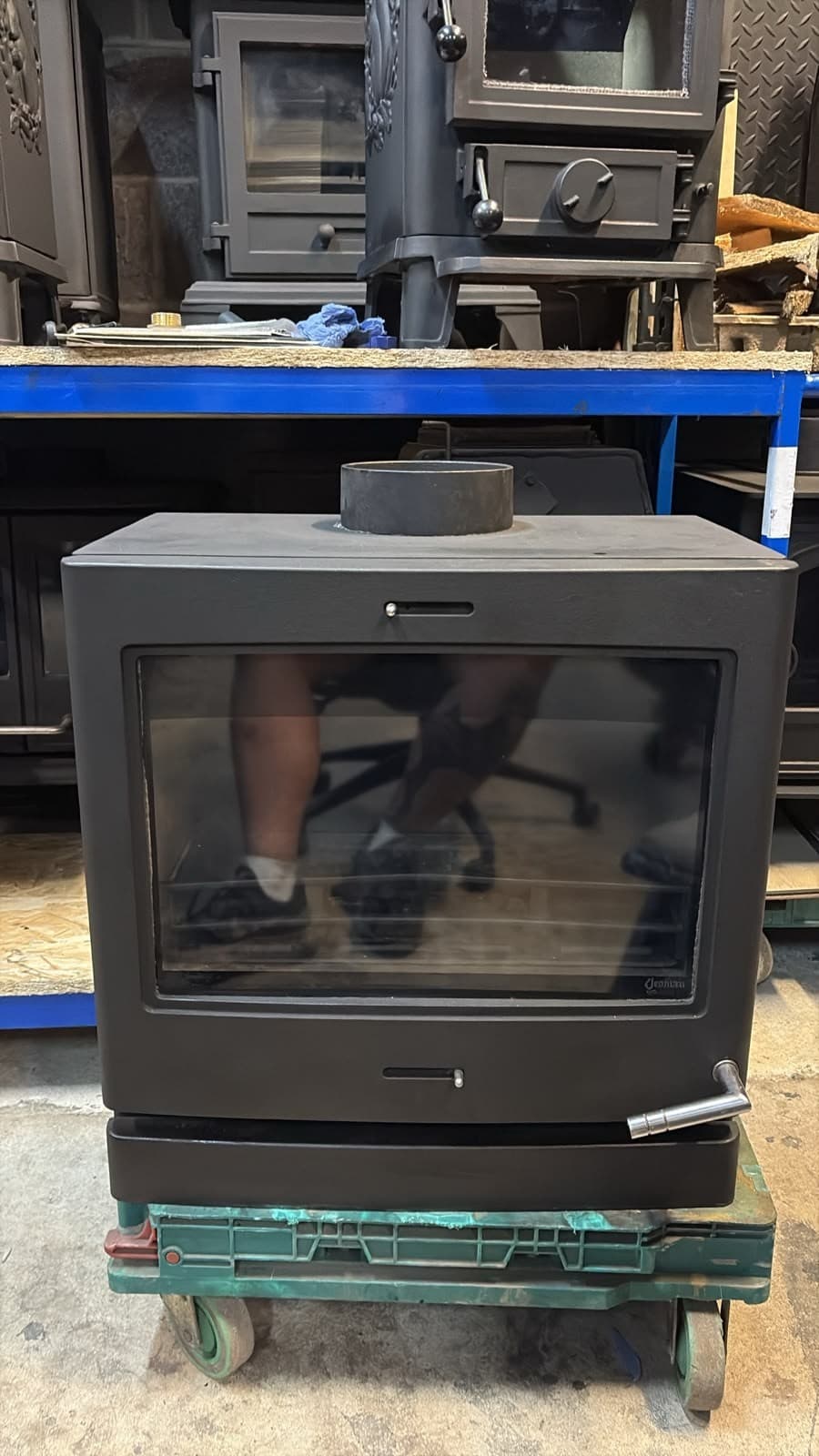 YEOMAN CL8, STOVE 8kW, Muiltifuel Stove COAL LOGBURNER (log,wood+burner), 🚚🚚 — view 5