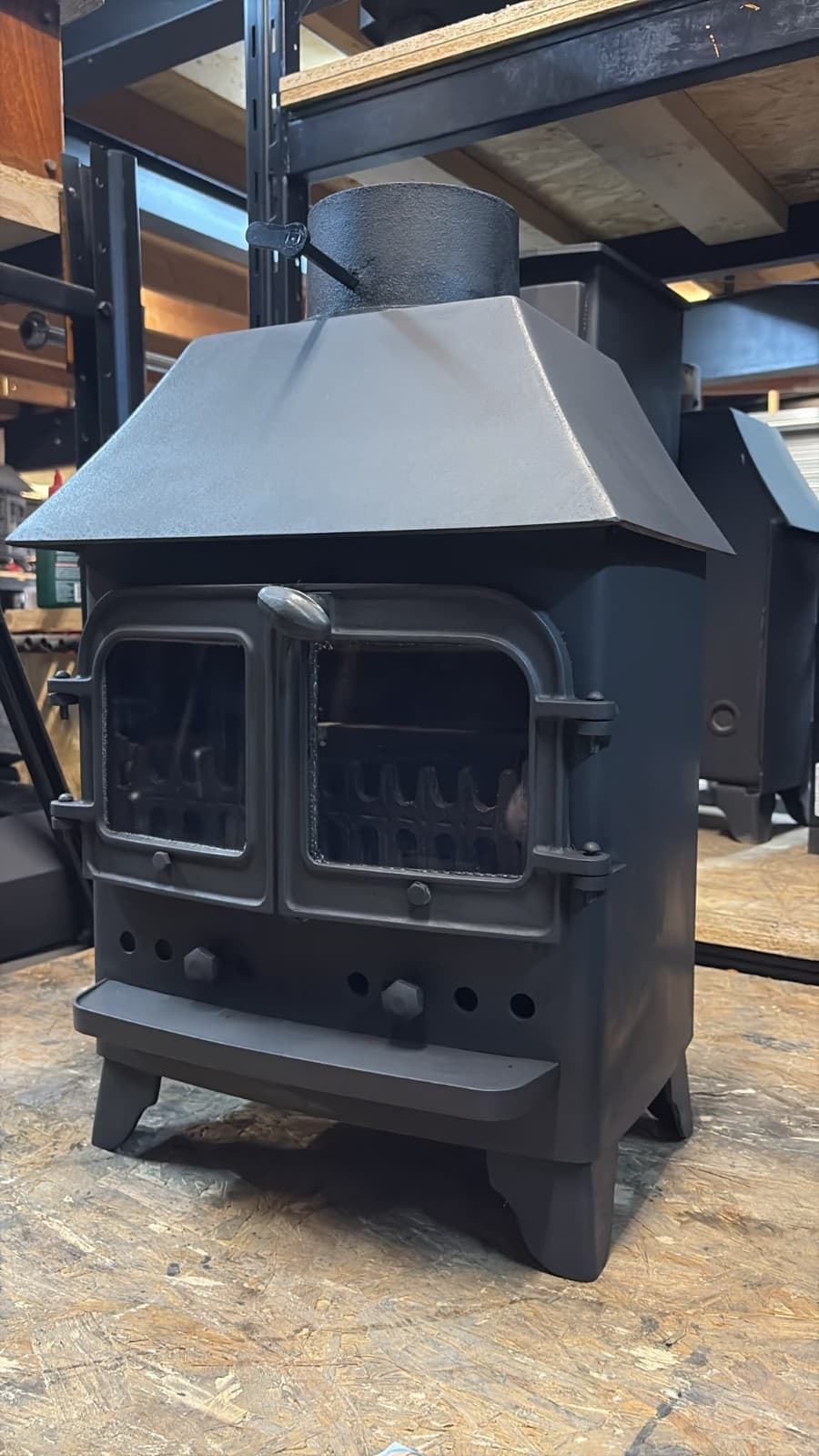 Villager Chelsea Duo Stove, 5kW, Wood Burner. (log,wood+burner), DEFRA 🚚🚚 — view 3