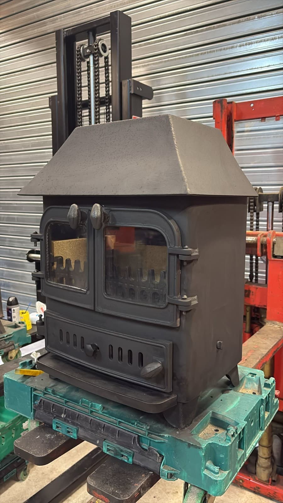 Villager Chelsea Duo Stove, 5kW, MULTIFUEL, (log,wood+burner), DEFRA 🚚🚚 — view 3
