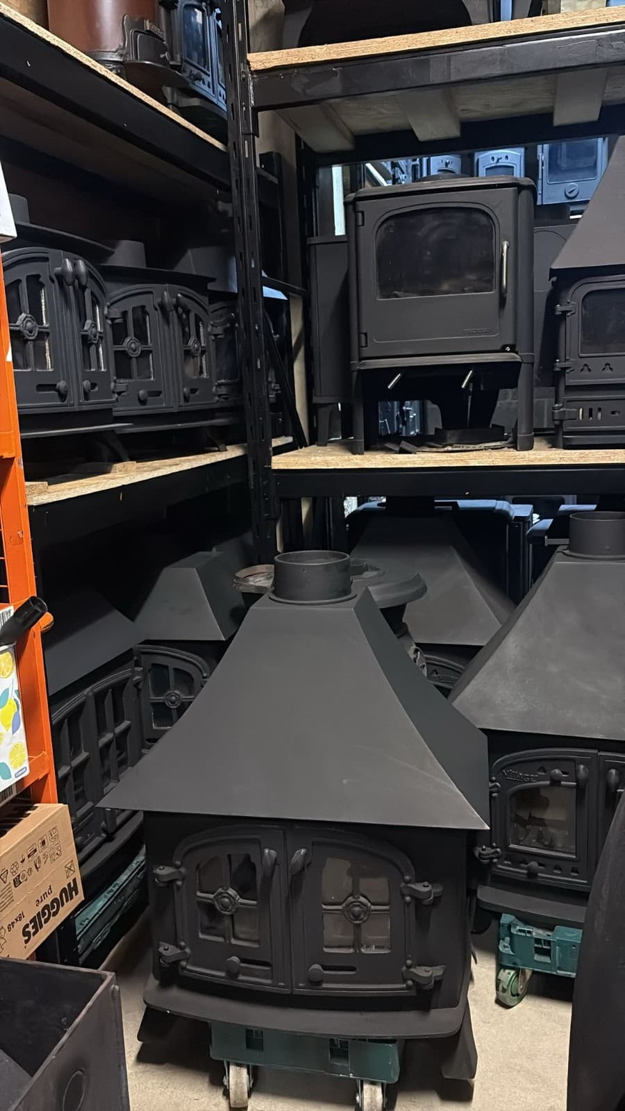 YEOMAN COUNTRY 14 Stove, 14KW, Multifuel, (log,wood+burner), DEFRA 🚚🚚 Delivery — view 2