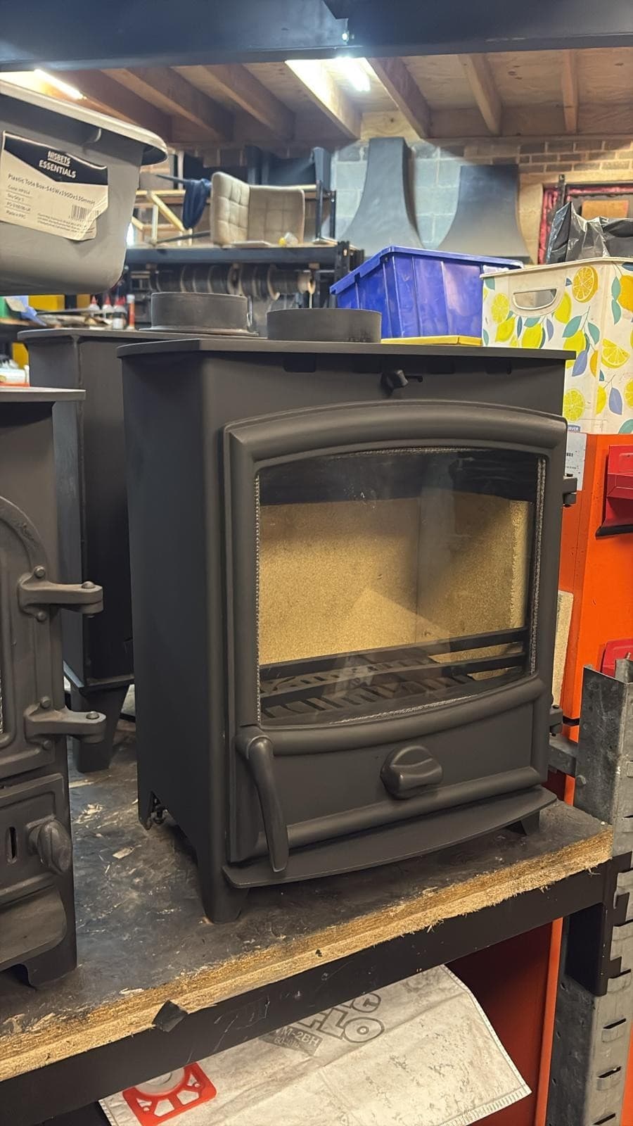 Fireline FX5W Wide Screen 5kW Multi-Fuel Stove (log,wood+burner), , ๐๐๐ โ view 5