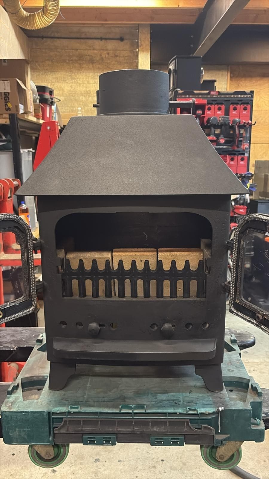 Villager Chelsea Duo Stove, 5kW, Wood Burner. (log,wood+burner), DEFRA 🚚🚚 — view 3