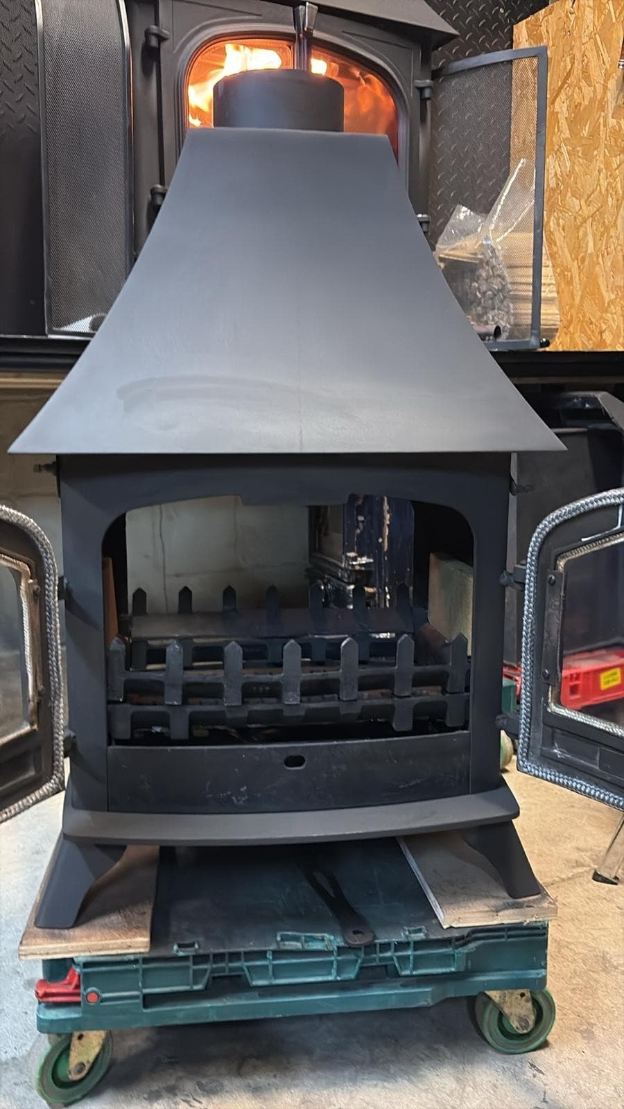 Yeoman Devon Stove 9Kw, DOUBLE SIDED/FRONTED MULTIFUEL,COAL(log,wood+burner),๐ โ view 5