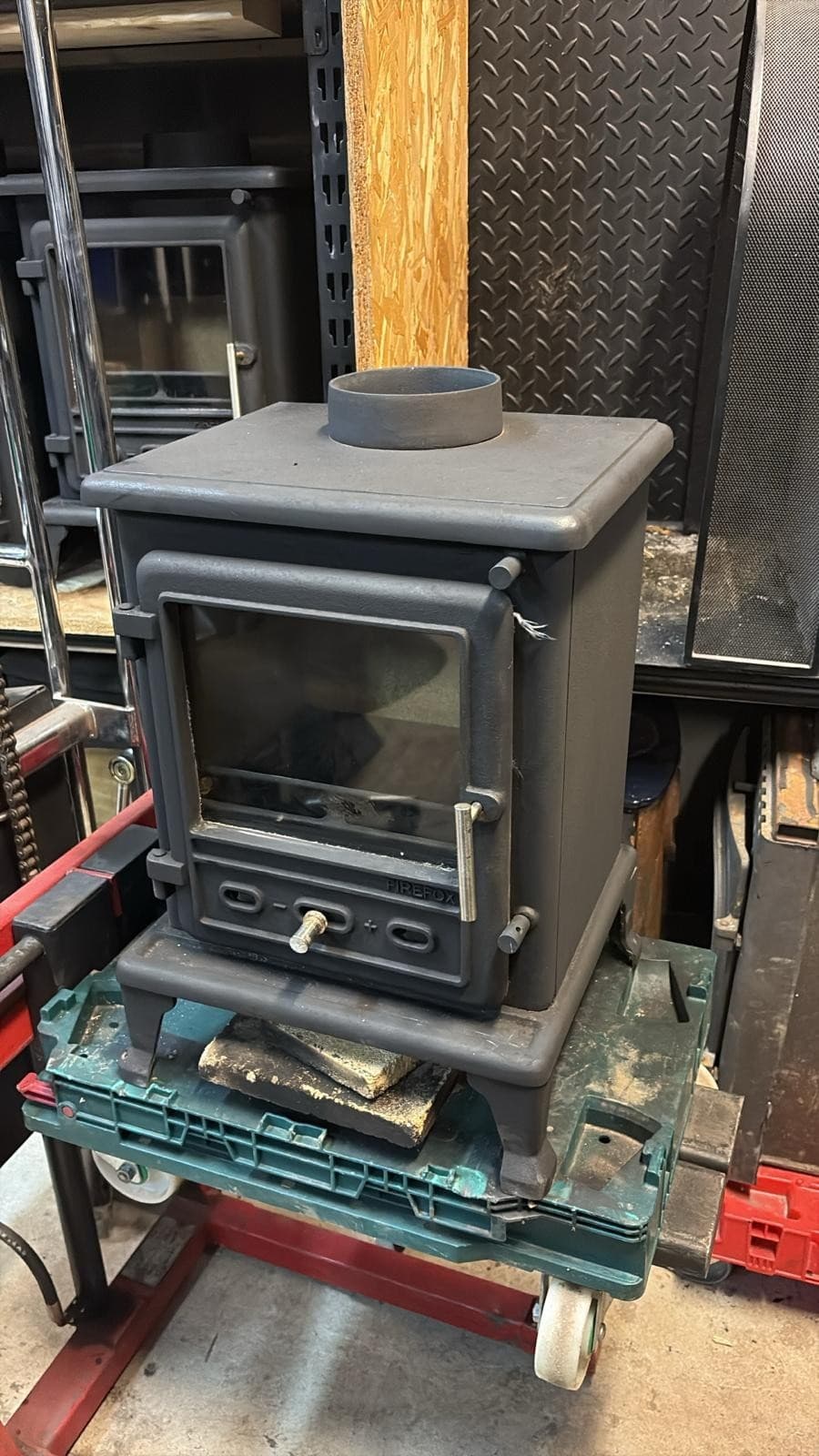 Firefox 5 Stove 5kw, MULTIFUEL, COAL(log,wood+burner), CAST IRON , 🚚🚚🚚 — view 4