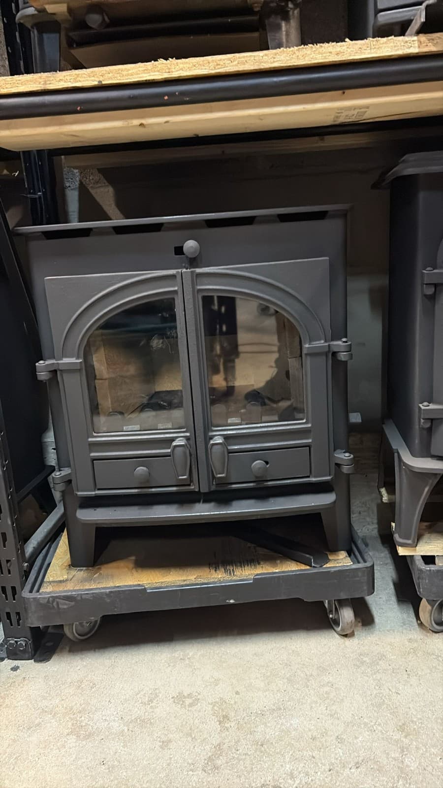 HUNTER Inset Stove 5Kw, Multifuel DELIVERY — view 2