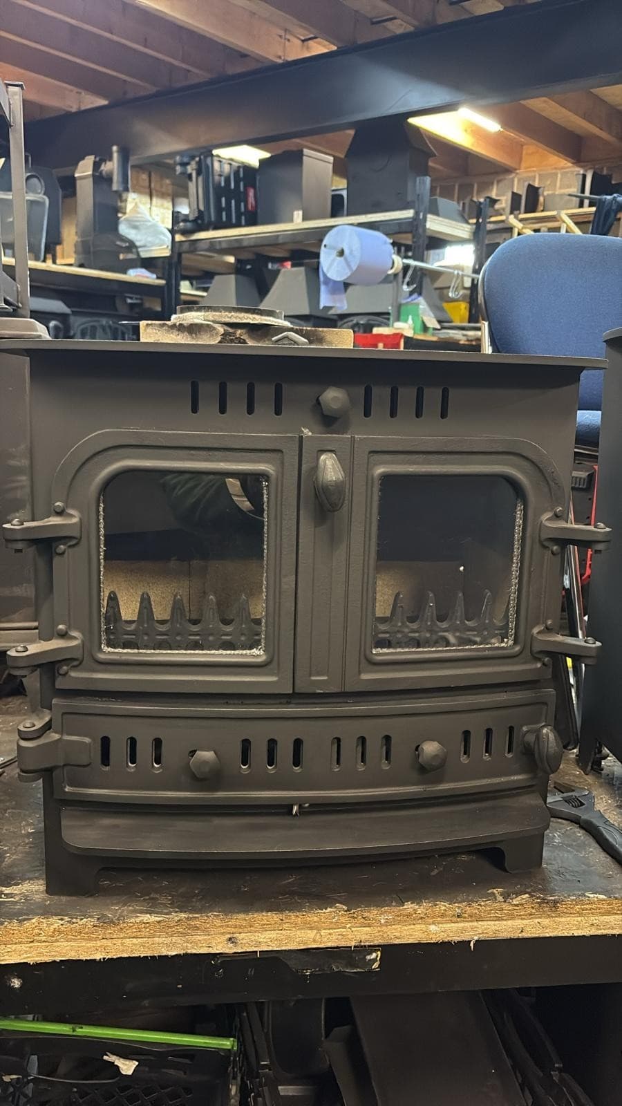 Villager Bayswater Stove, 7kW, MULTIFUEL, COAL (log,wood+burner), ๐๐๐๐