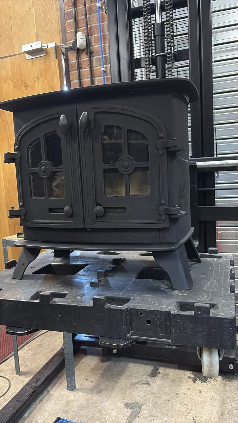 Yeoman Devon Stove 9Kw, FLAT TOP STOVE, Multifuel, (log,wood+burner), 🚚🚚 🚚 — view 3