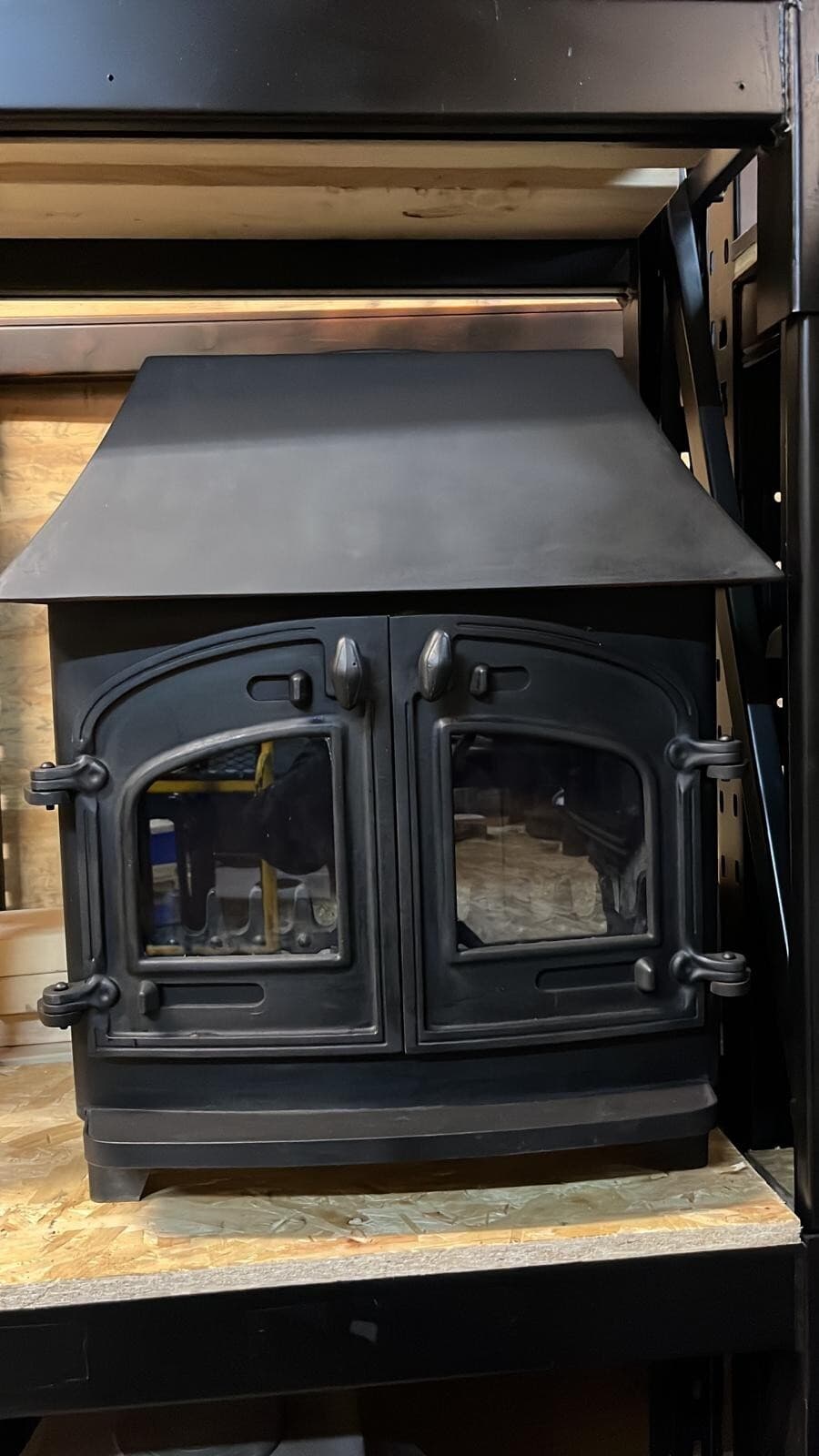 Villager Canopy Stove, 7kW MULTIFUEL, (log,wood+burner), ๐๐๐