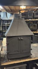 Yeoman Devon Stove 9Kw, Woodburner, (log,wood+burner), DEFRA 🚚🚚 Delivery