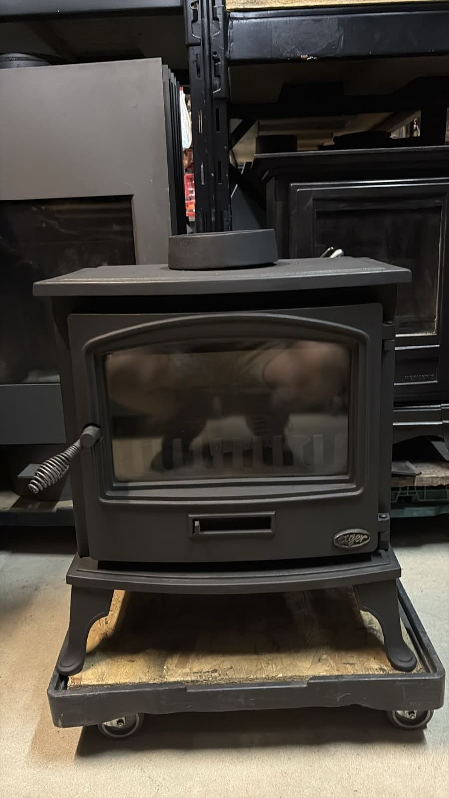 Tiger "Gallery" STOVE 5KW MULTIFUEL, (log,wood+burner), DEFRA, ๐๐๐