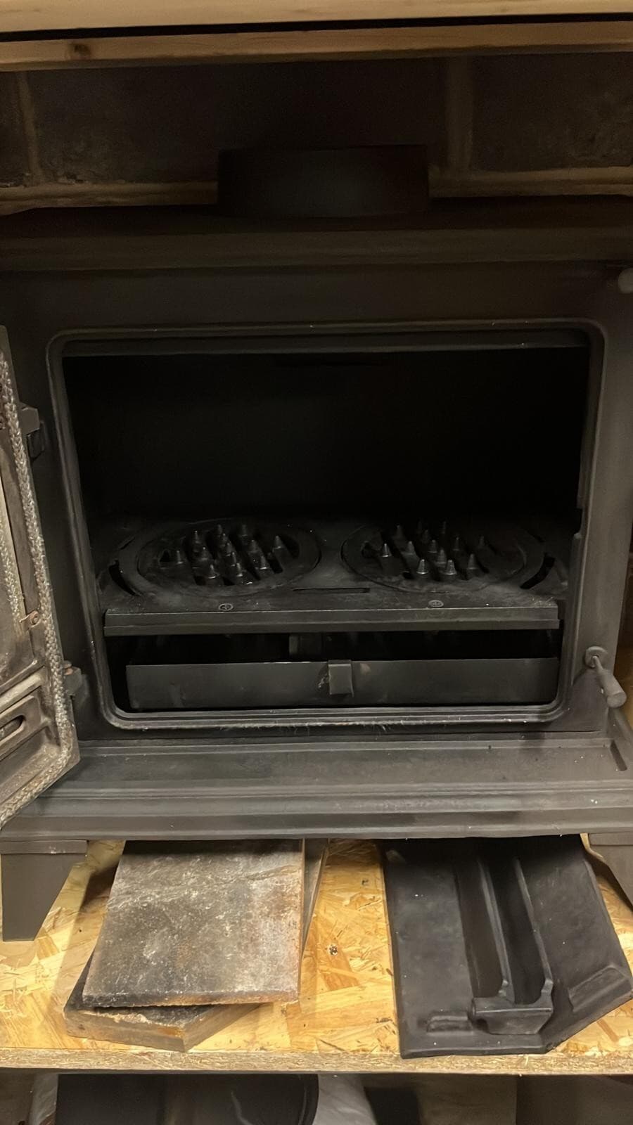 fIREFOX 8 Stove 8kw, MULTIFUEL, (log,wood+burner), DEFRA, ๐๐๐ โ view 4