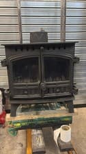 Hunter Herald 8 Stove Mk2 8kw, BOILER, MULTIFUEL, (log,wood+burner), , 🚚🚚
