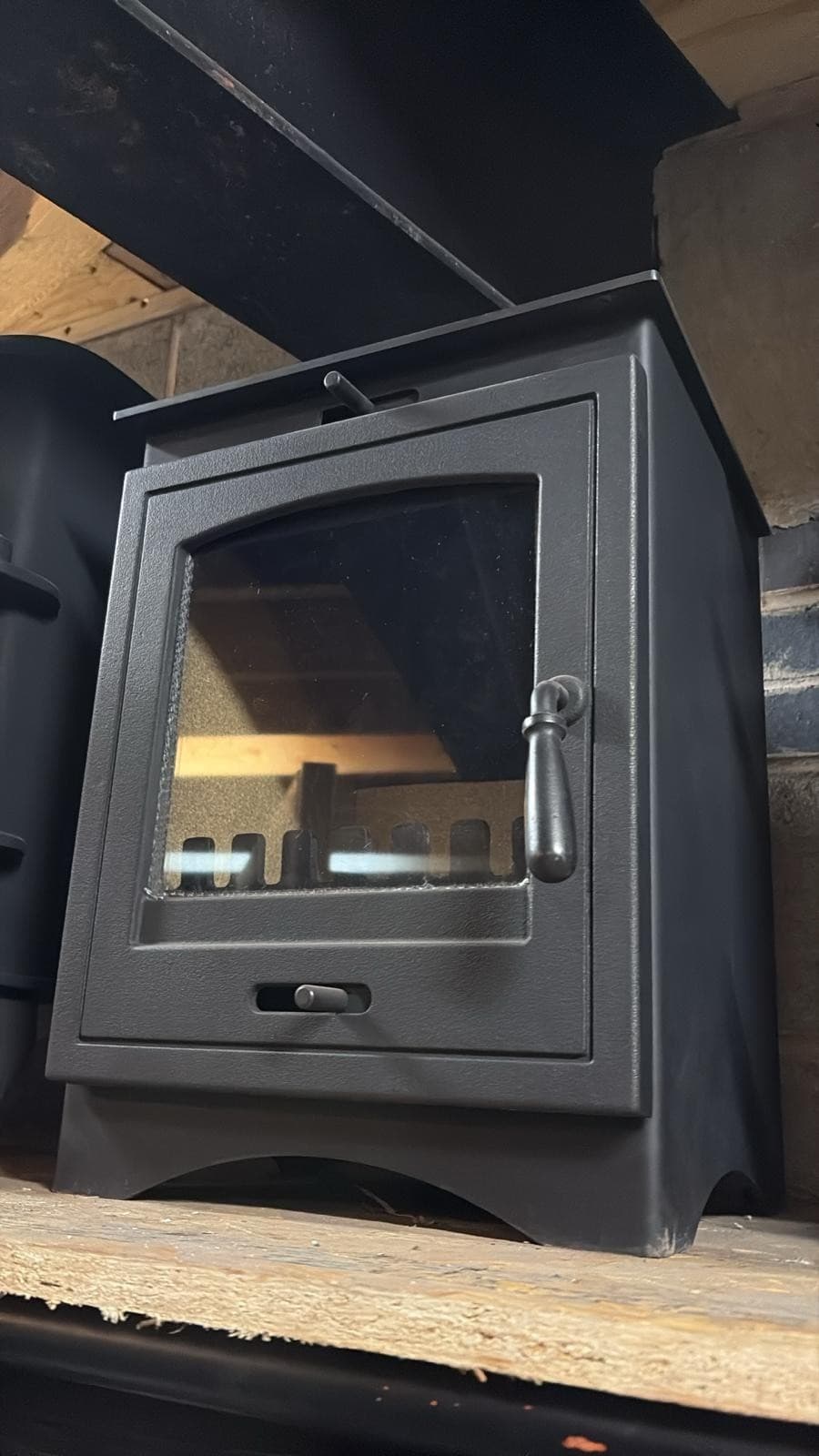 HELIOS 5 Stove 4kw, , MULTIFUEL, (log,wood+burner), DEFRA, ๐๐๐
