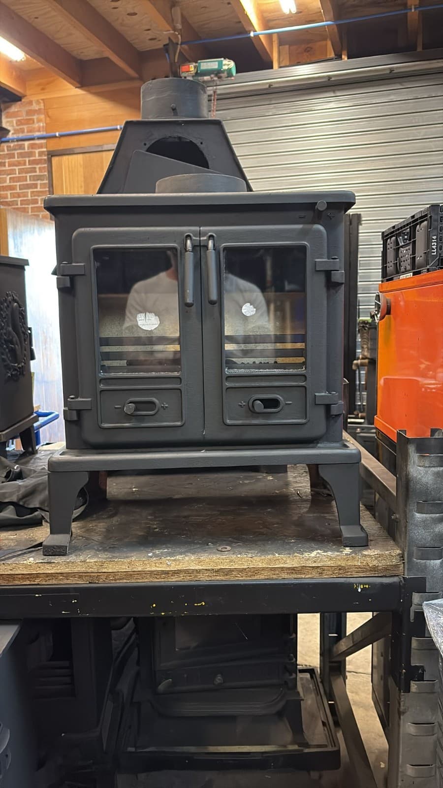 fIREFOX 8 Stove 8kw, MULTIFUEL, (log,wood+burner), , ๐๐๐ โ view 5