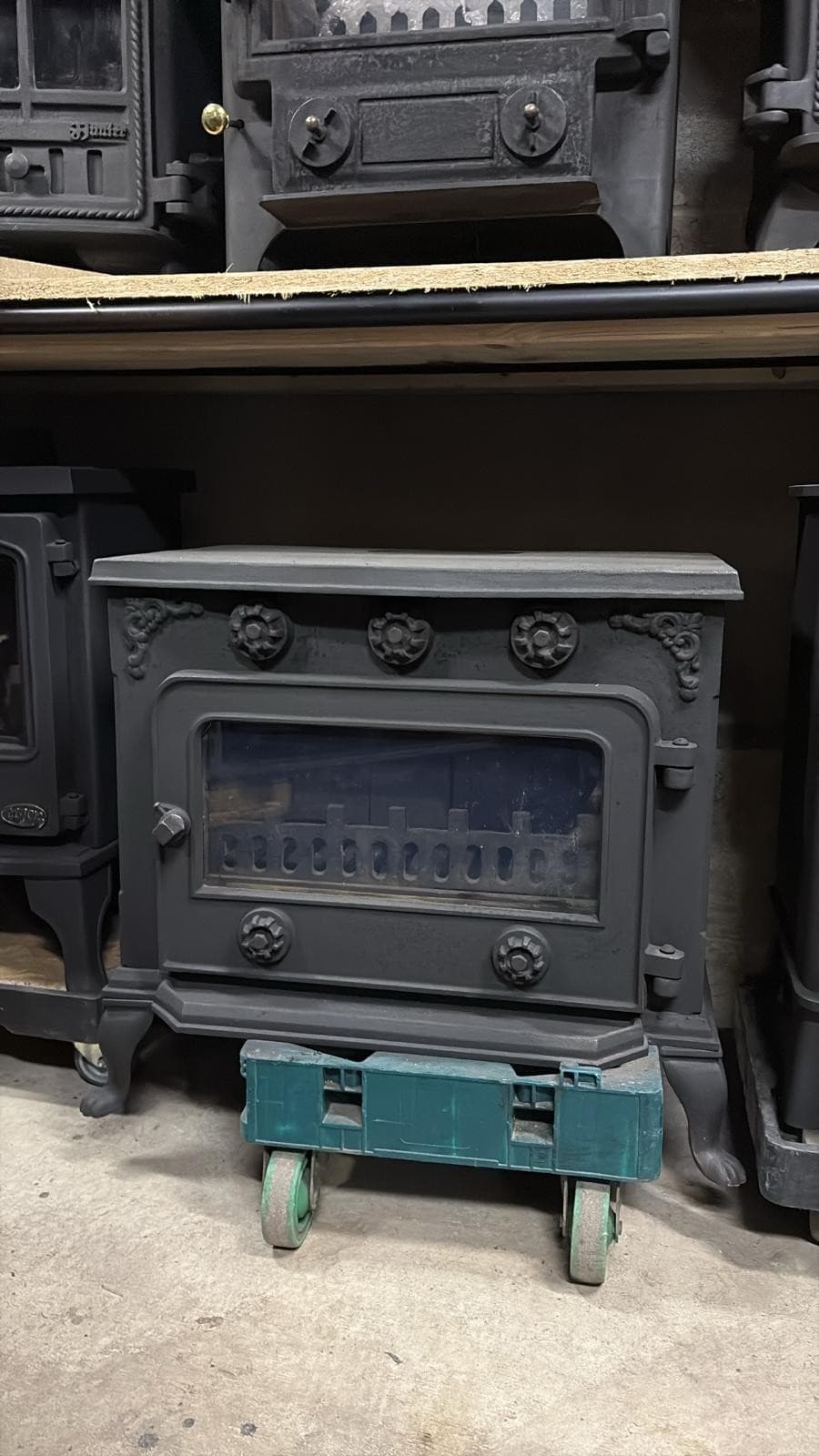 Vintage Country Kiln Cast Iron STOVE 10KW MULTIFUEL, FIRE, BURNER DEFRA, 🚚🚚 — view 4