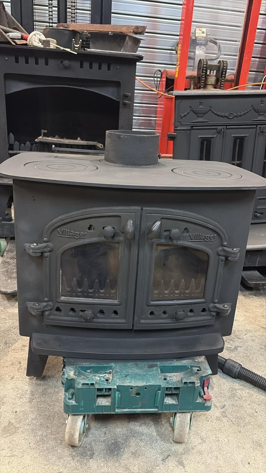 Villager A Range Stove, 16KW Stove MULTIFUEL, COAL (log,wood+burner), DEFRA, ๐ โ view 5
