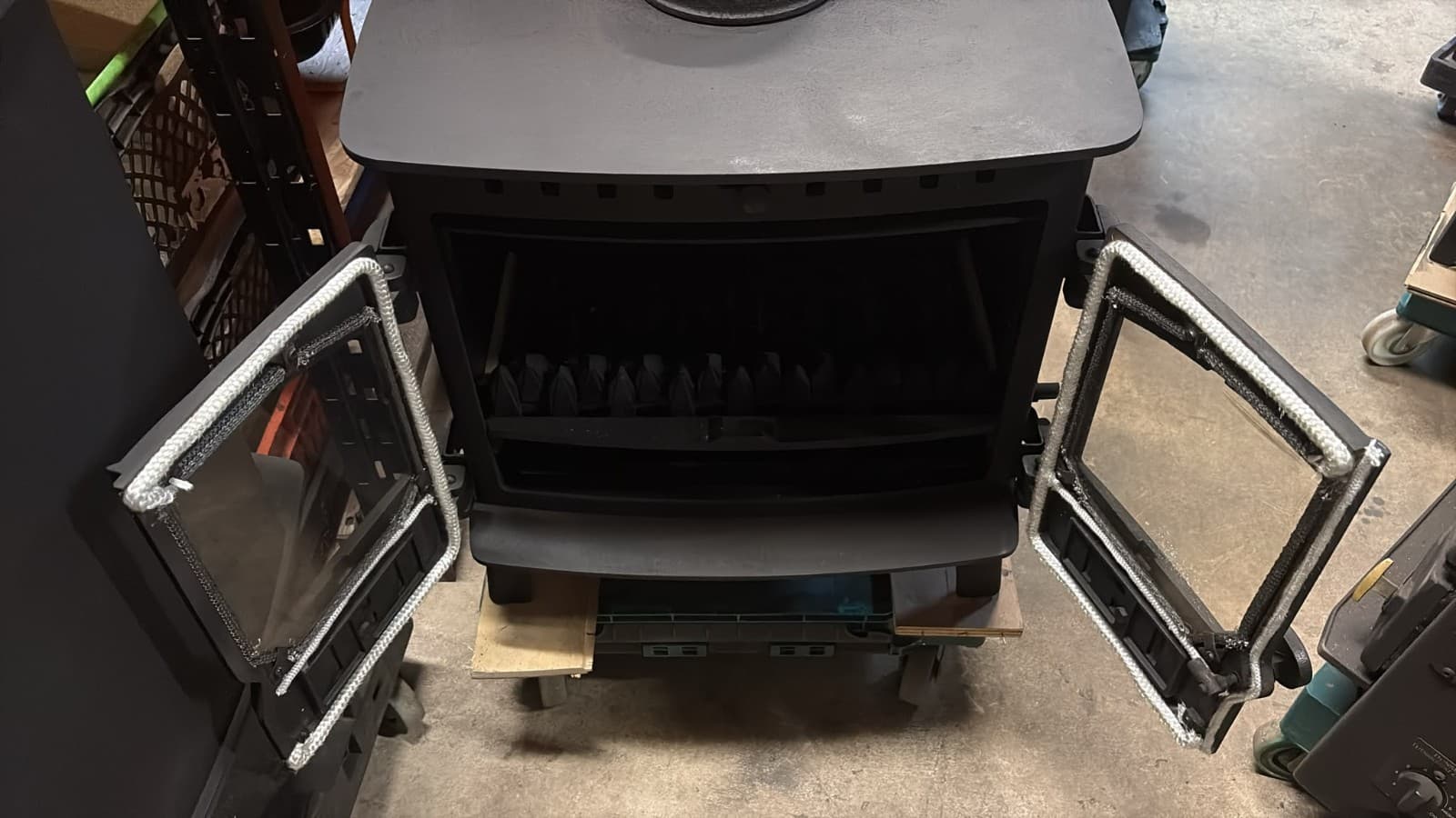 Hunter Herald 8 Stove 8kw, BOILER, MULTIFUEL, COAL (log,wood+burner), ๐๐ โ view 4
