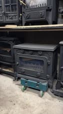 Vintage Country Kiln Cast Iron STOVE 10KW MULTIFUEL, FIRE, BURNER DEFRA, 🚚🚚
