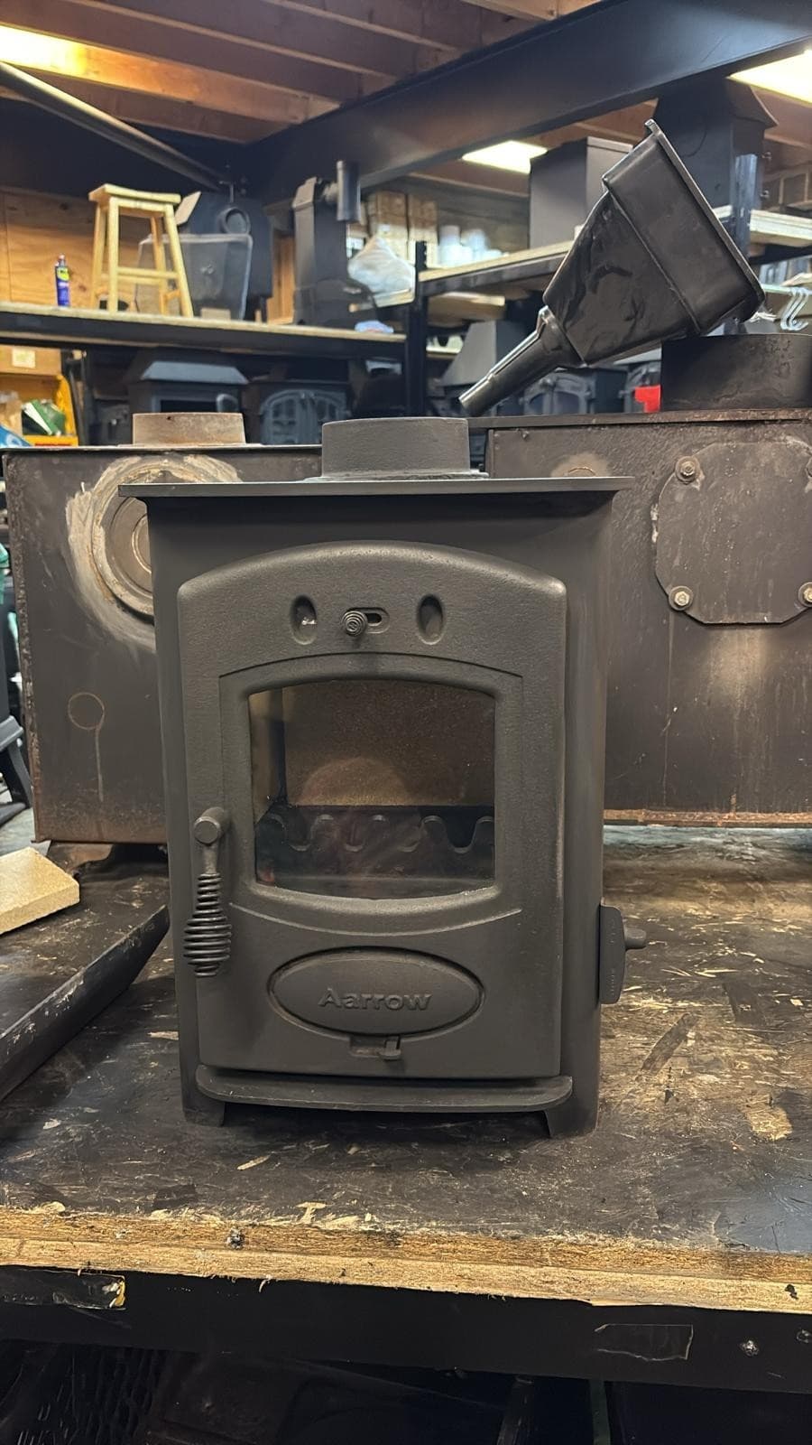 ARROW ACORN 4 Hardy Stove, 4kw MULTIFUEL, (log,wood+burner), DEFRA, eco ๐๐