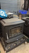 LARGE AGA Stove, 10kW, MULTIFUEL, (log,wood+burner)🚚🚚 vintage art deco style