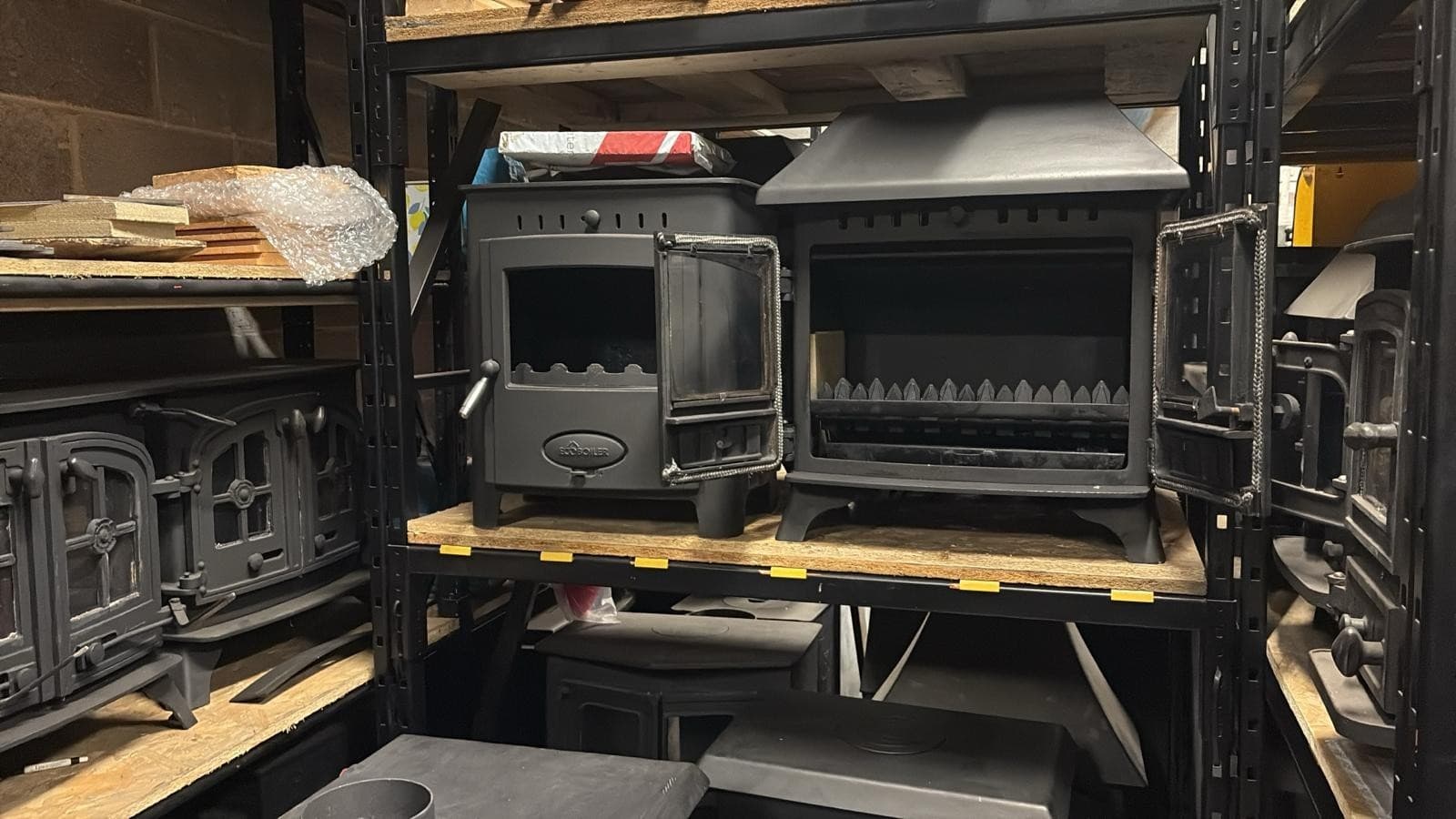Hunter Herald 8 Stove 8kw, BOILER, MULTIFUEL, COAL (log,wood+burner), ๐๐ โ view 3