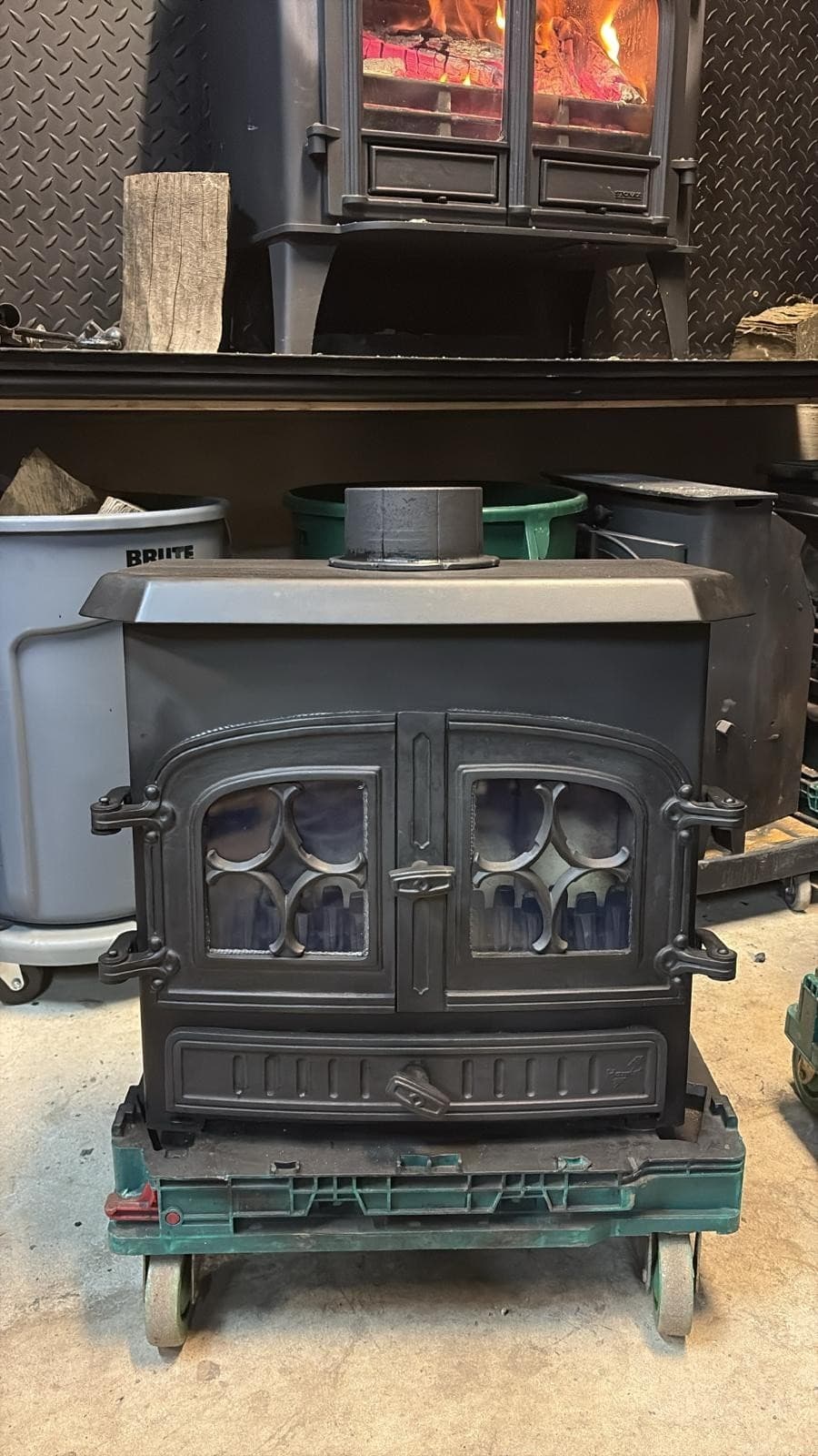 Aarrow Hamlet 7Kw FLATTOP, COAL multifuel Stove delivery available! — view 3