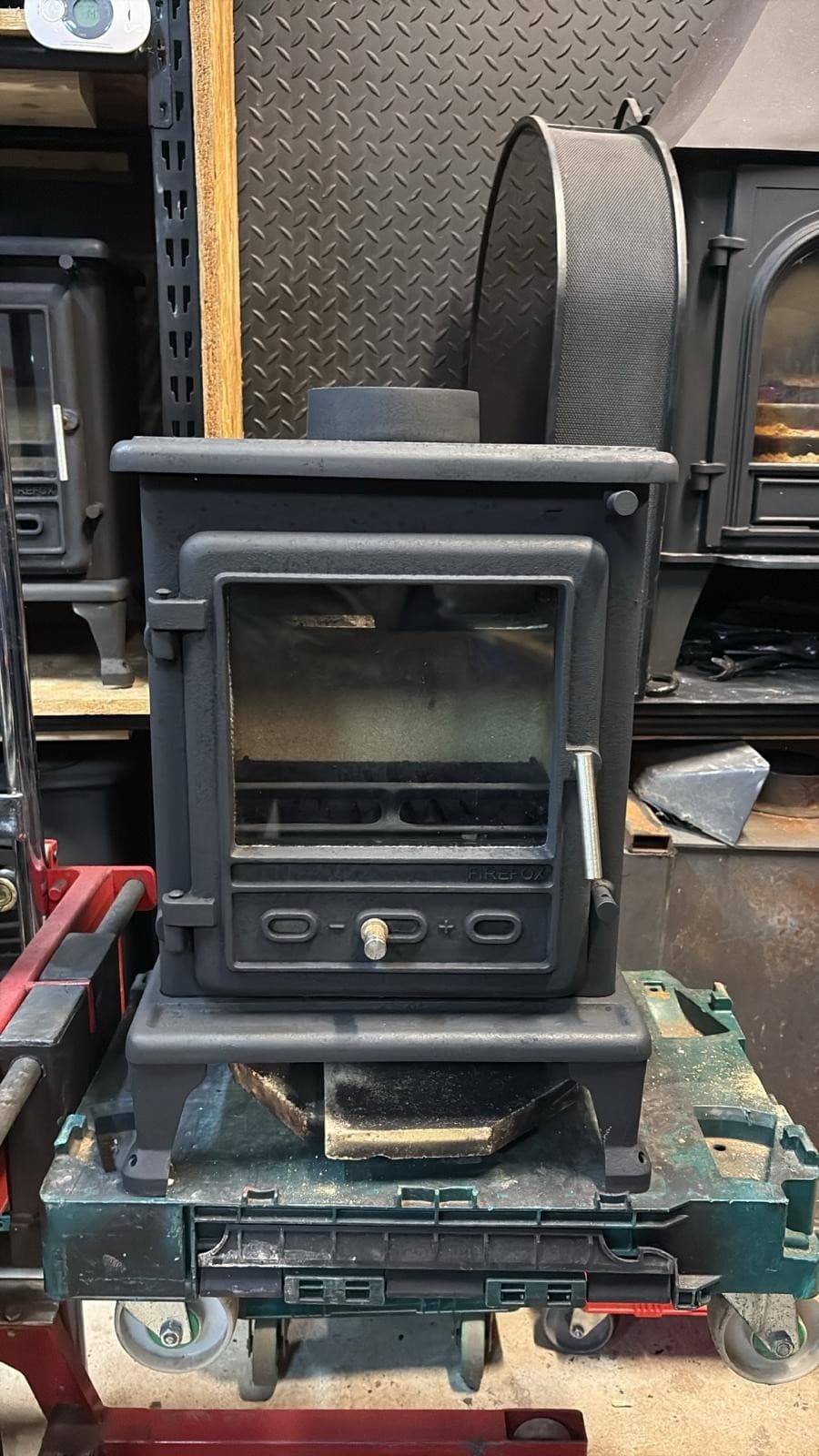 Firefox 5 Stove 5kw, MULTIFUEL, COAL(log,wood+burner), CAST IRON , ๐๐๐ โ view 4