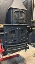 Yeoman EXE Stove 7 Kw, FLAT TOP STOVE, WOOD STOVE , (log,wood+burner), 🚚🚚 🚚