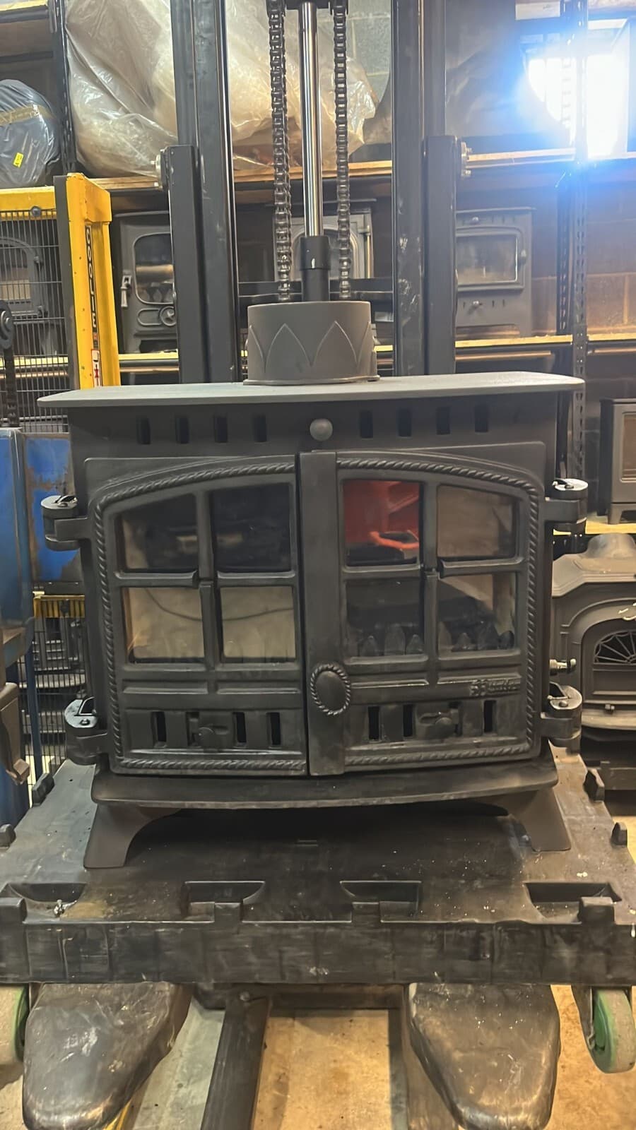 Hunter Herald 8 Stove Mk1 8-10kw, MULTIFUEL, (log,wood+burner), DEFRA, 🚚🚚 — view 3