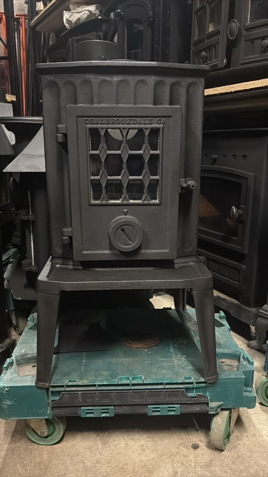 Aga Coalbrookdale Little Wenlock Stove,5kW,BOILER, MUTIFUEL, (log,wood+burner) — view 4