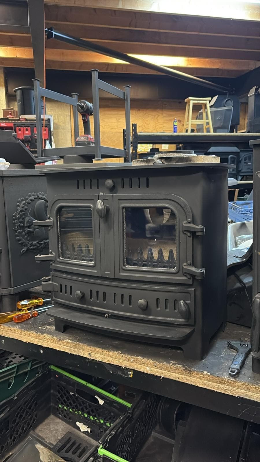 Villager Bayswater Stove, 7kW, MULTIFUEL, COAL (log,wood+burner), ๐๐๐๐ โ view 3