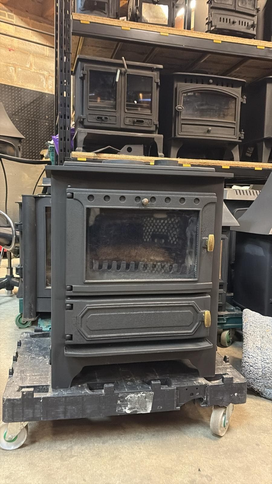 Dunsley Yorkshire Stove 14kw, BOILER, MULTIFUEL, (log,wood+burner), DEFRA, 🚚 — view 5