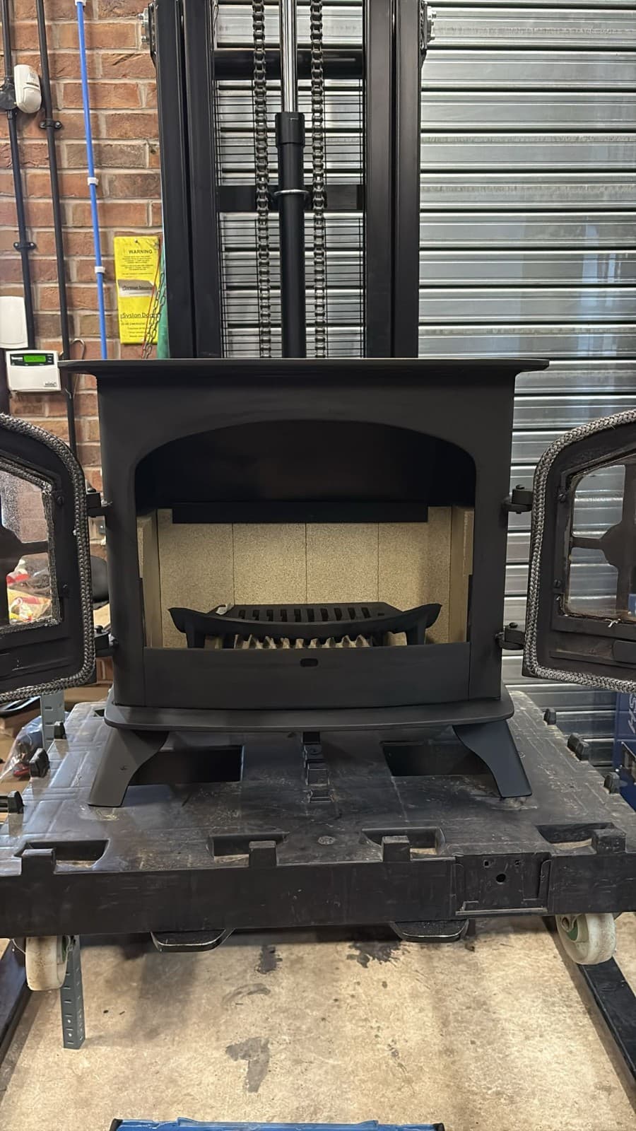 Yeoman Devon Stove 9Kw, FLAT TOP STOVE, Multifuel, (log,wood+burner), 🚚🚚 🚚 — view 5