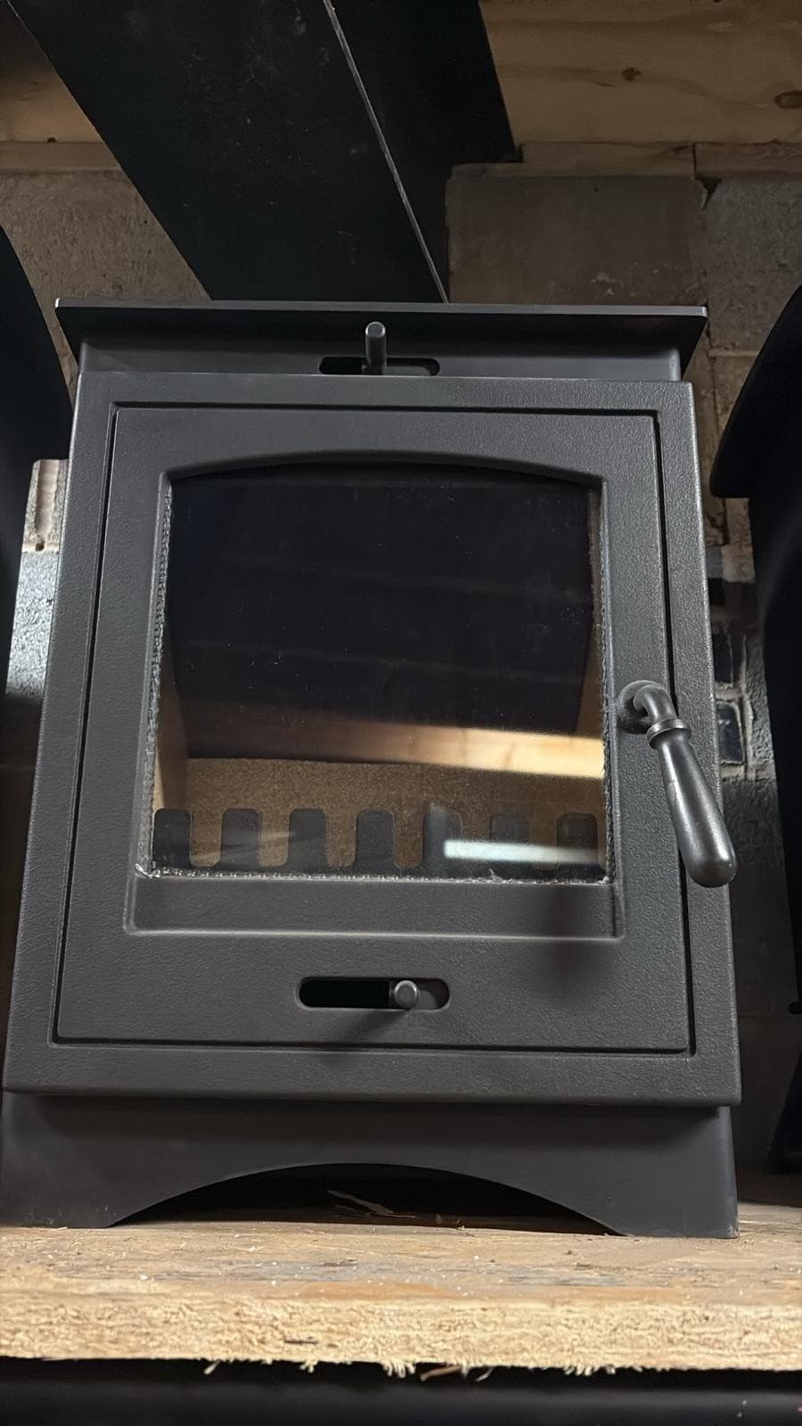 HELIOS 5 Stove 4kw, , MULTIFUEL, (log,wood+burner), DEFRA, ๐๐๐ โ view 3