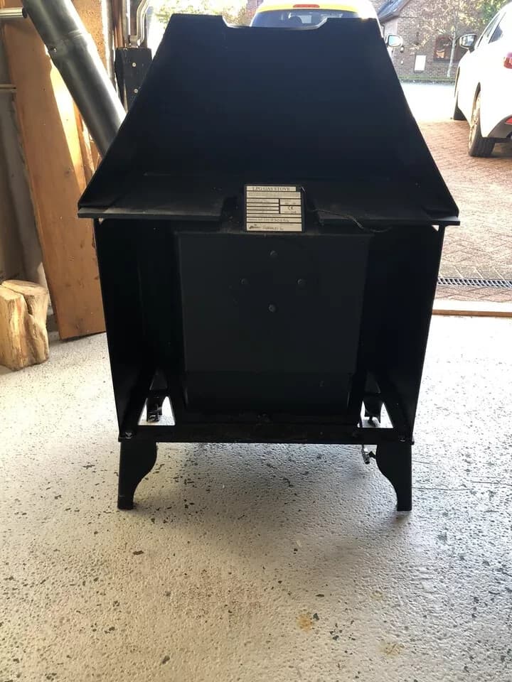 Hunter Herald 6 6KW lpg gas stove fire — view 4